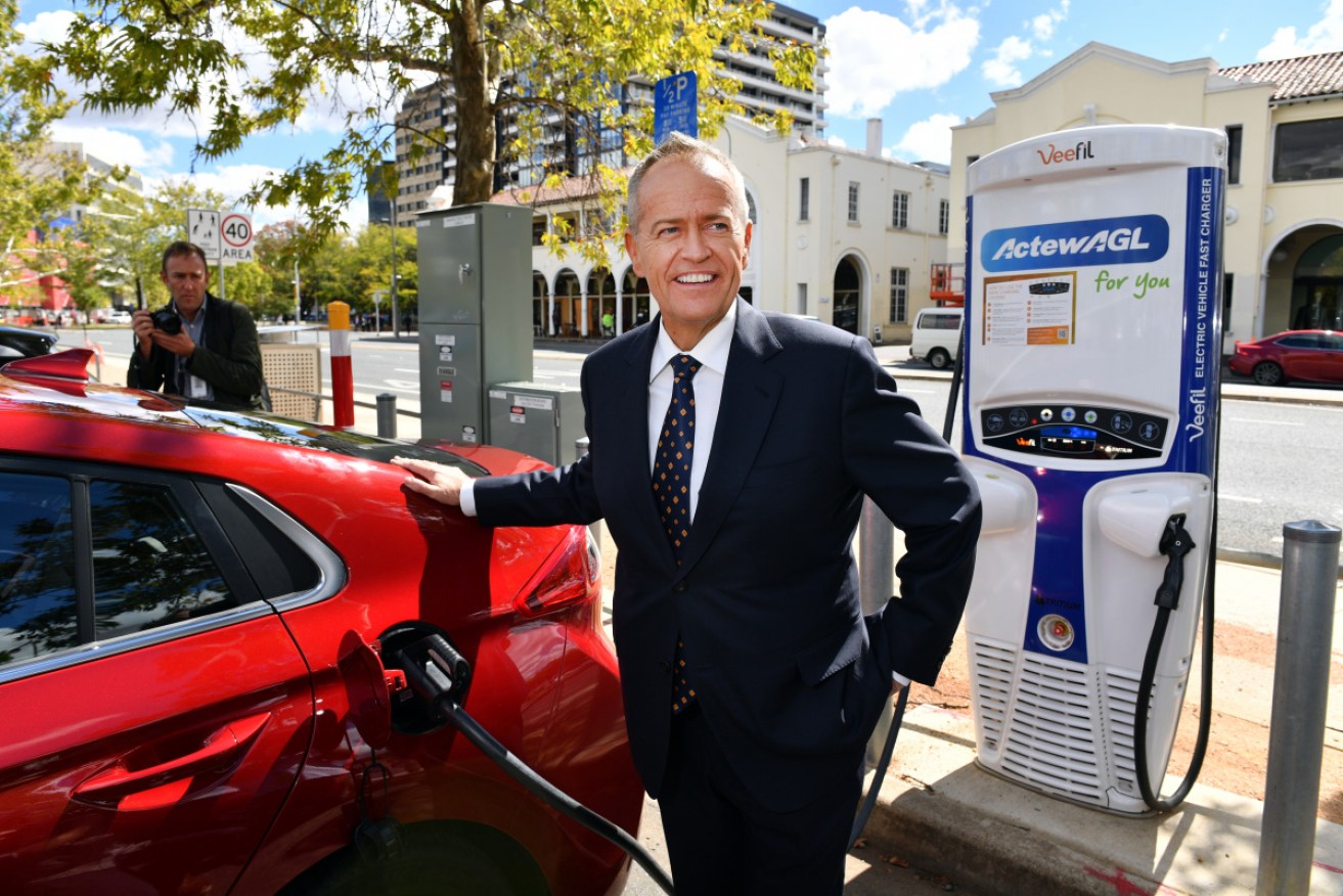 "The Labor target of 50 per cent of new vehicles being electric in 2030 would be easily exceeded."