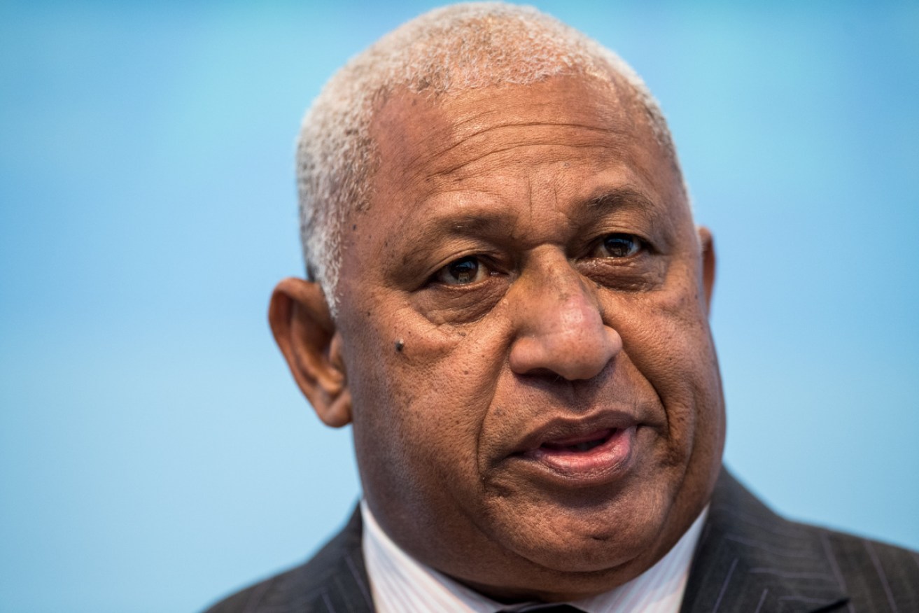 Fiji's ex-PM Frank Bainimarama has been accused of trying to inspire a military coup. <i>Photo: Getty</i>