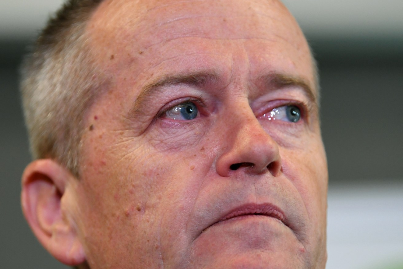 Labor leader Bill Shorten gets teary talking about his late mother after a 'lazy' newspaper report questioned her career.