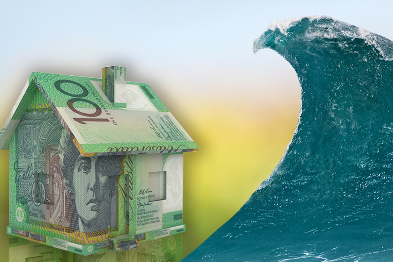 Climate change's impact on property prices could hurt super funds too.