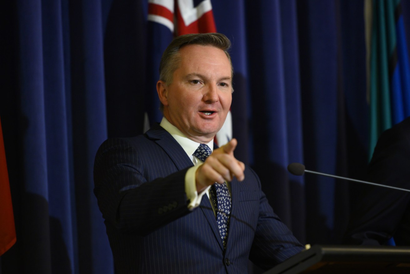 Chris Bowen has promised bigger surpluses and quicker debt repayment under a Labor government.