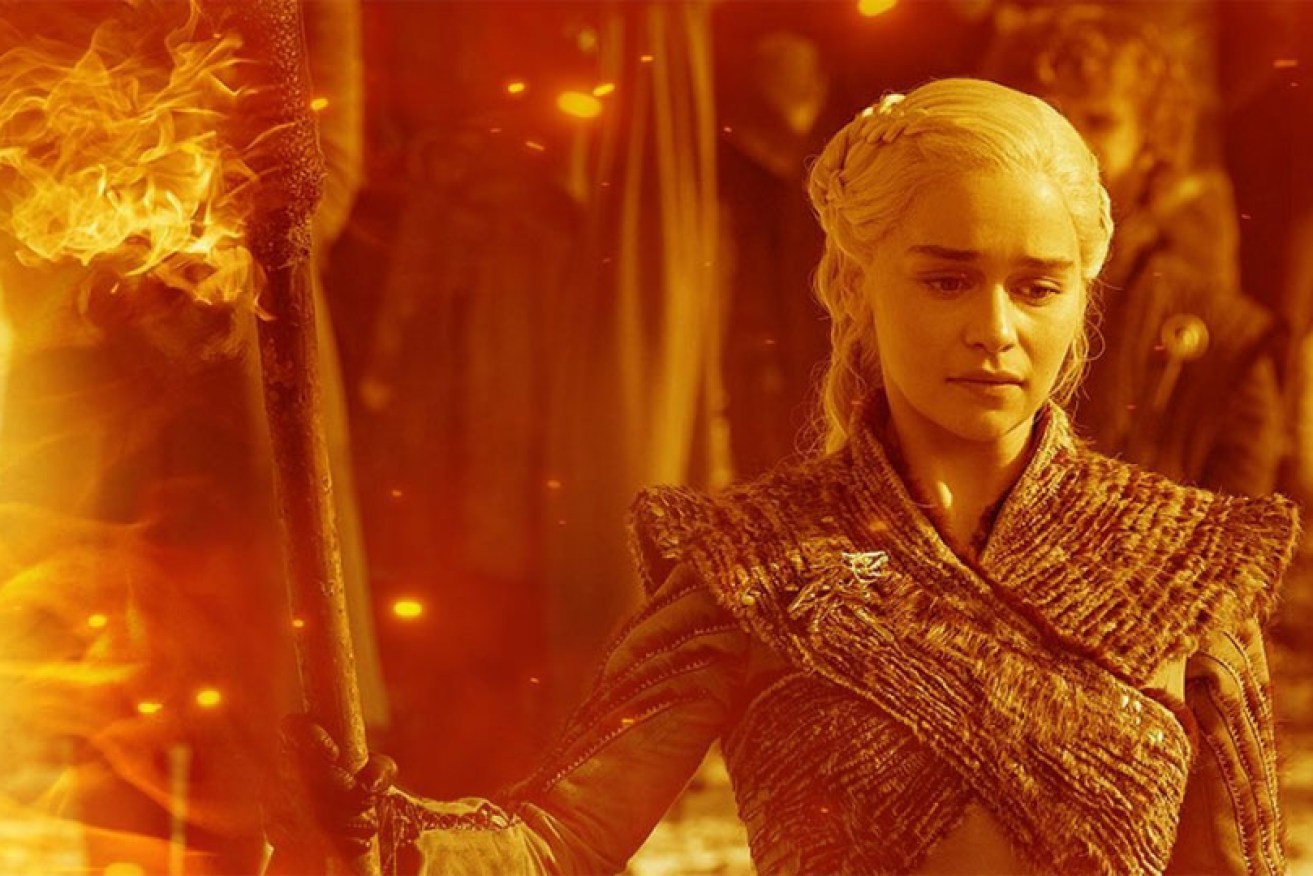 <i>Game of Thrones</i>k Daenerys lights a funeral pyre before really going large with flames.