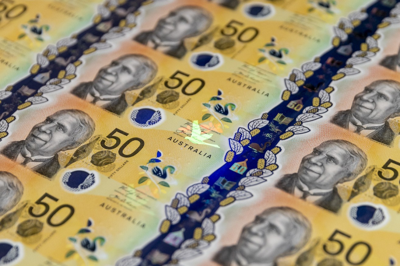 The Australian dollar is already up more than 3 per cent from its recent low.