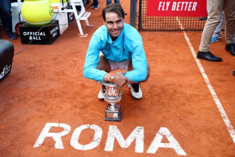 Nadal sinks Djokovic for ninth Rome title