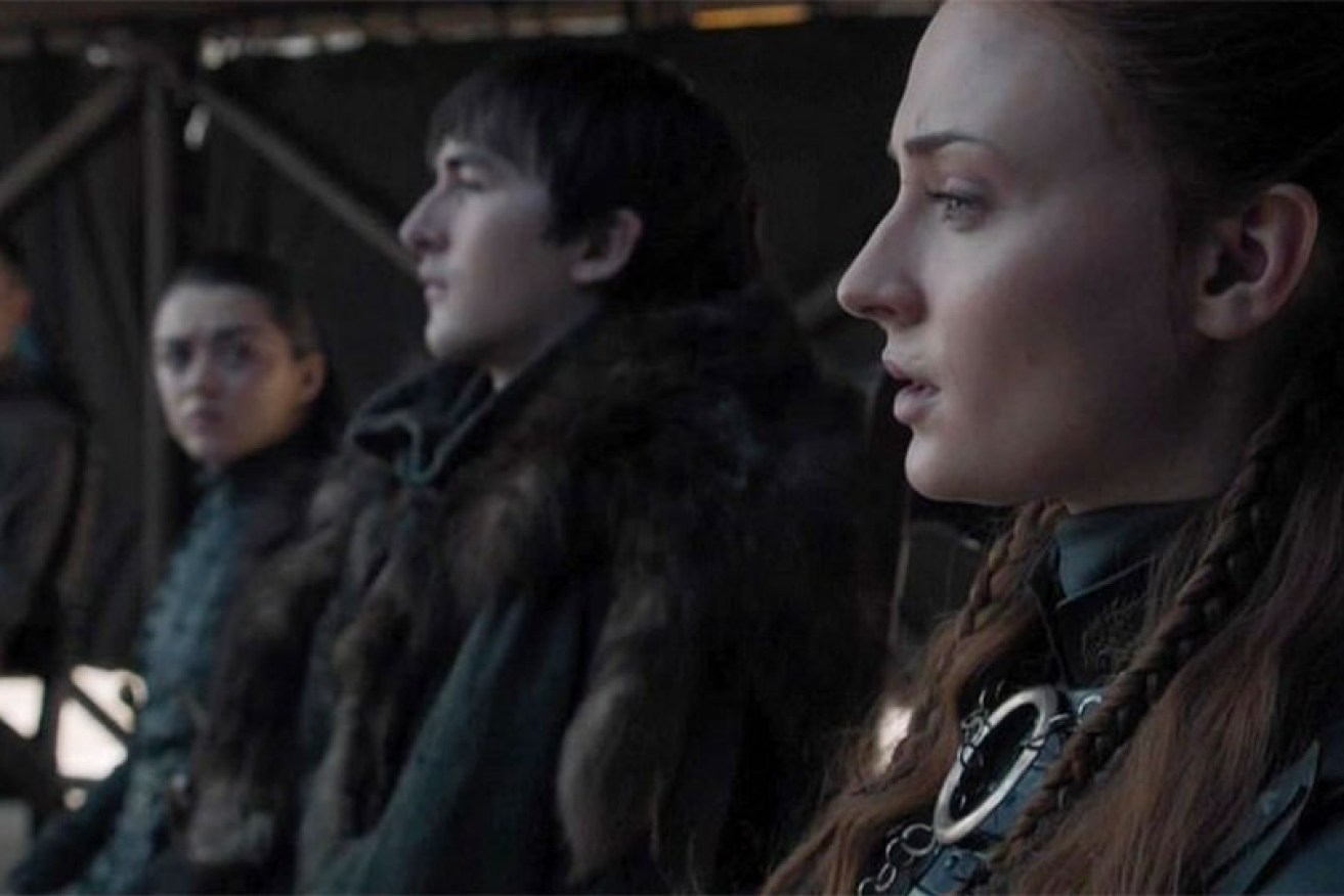 Arya, Bran and Sansa Stark help decide who will rule Westeros in the final episode of <i>Game of Thrones.</i>