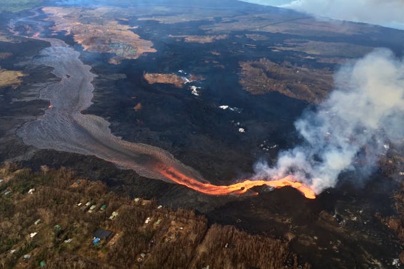 The 2018 eruption of Kilauea volcano was preceded by damage of the magma plumbing system at the summit.