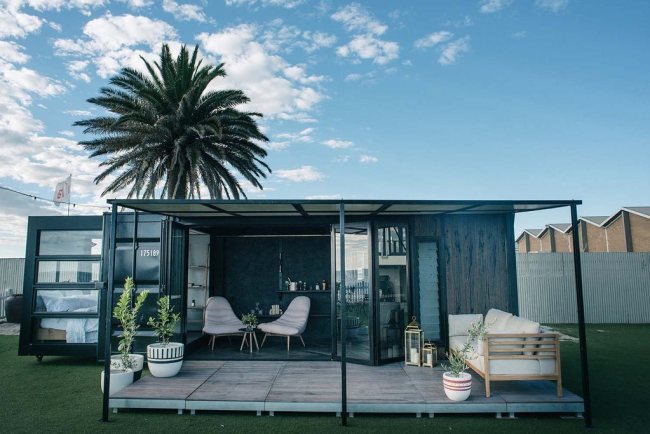 A fixed tiny house, which is much like a granny flat. Photo: Tiny Homes Australia