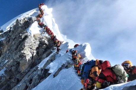 On Everest, traffic isn’t just inconvenient. It can be deadly