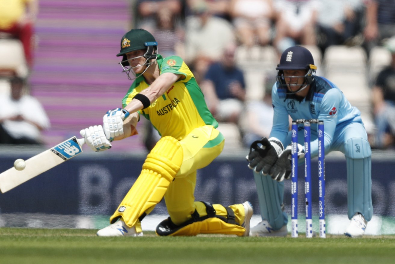 Steve Smith scored a brilliant 116 in a warm-up match against England to put the world on notice. 
