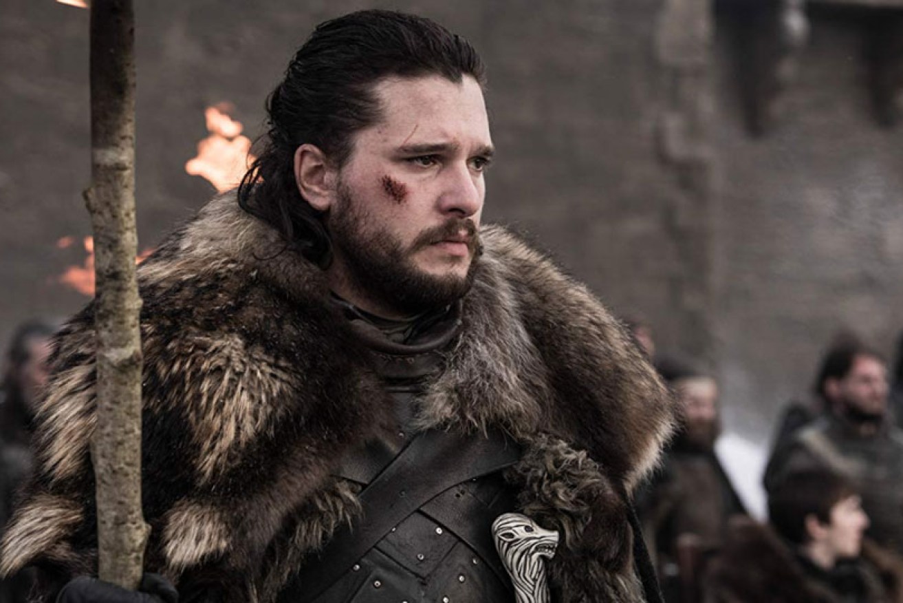 Kit Harington as Jon Snow in the final season of <i>Game of Thrones.</i>