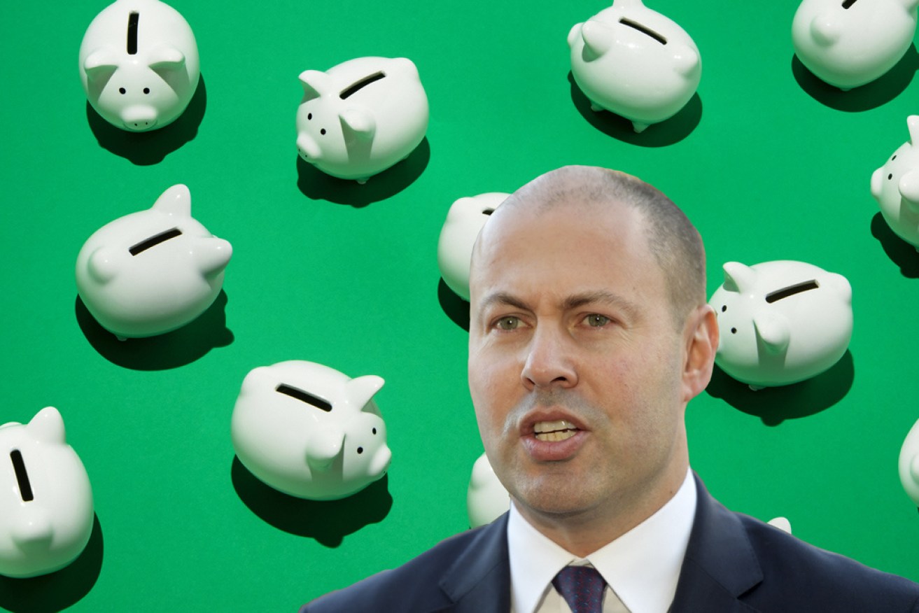 Treasurer Josh Frydenberg is shifting the goal posts to save the government from missing its targets. 