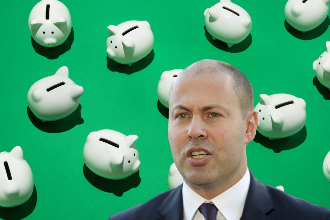 Treasurer Josh Frydenberg is shifting the goal posts to save the government from missing its targets.