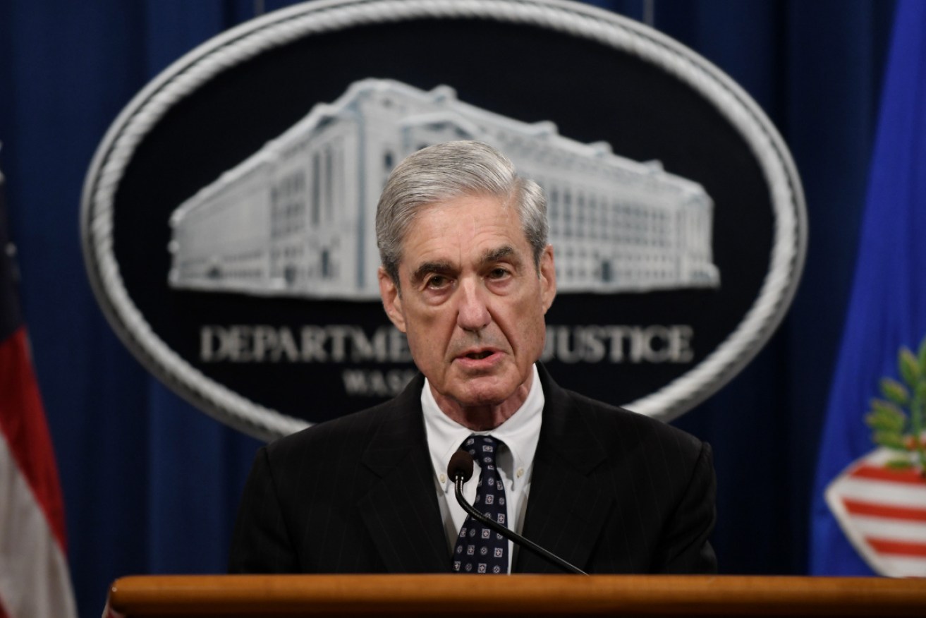 Robert Mueller makes his first ever statement about the investigation into Russian interference in the 2016 election. 