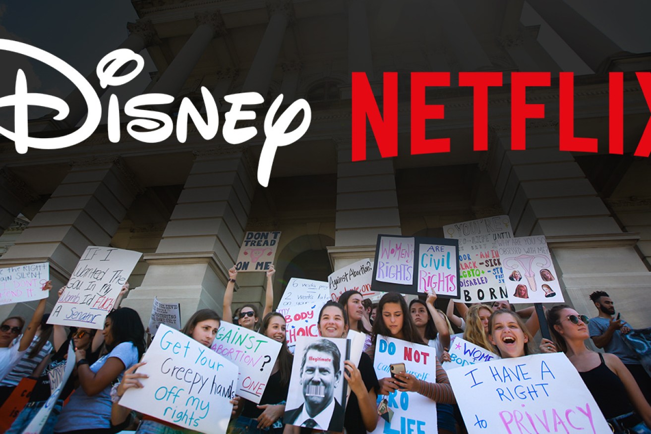 Disney and Netflix have signalled plans to pull business out of the state of Georgia if anti-abortion laws go ahead.