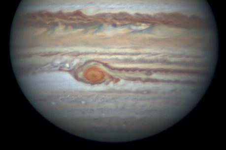 Australian backyard astronomer praised for epic photos of Jupiter&#8217;s Great Red Spot