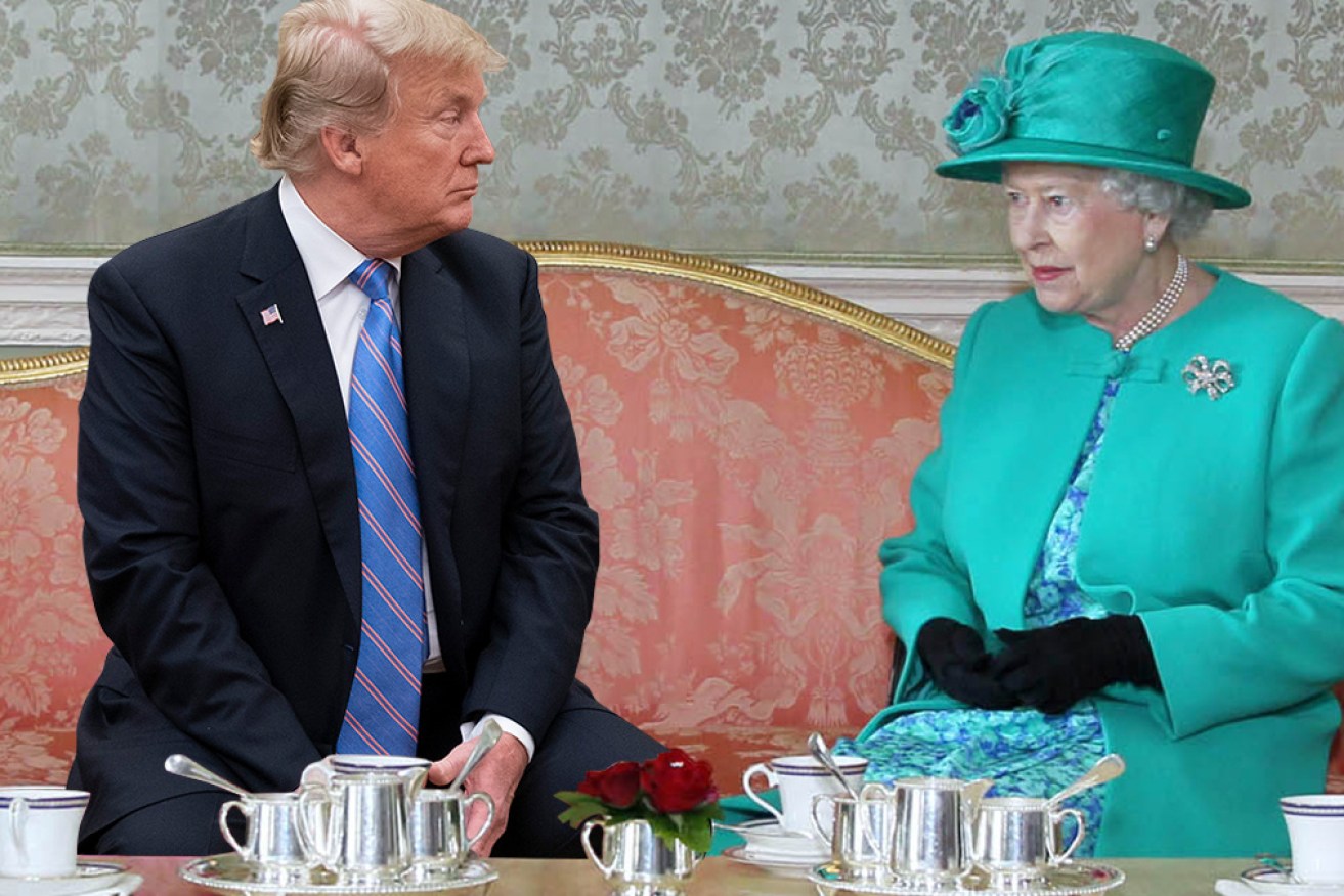 Donald Trump was invited by the Queen for his first official state visit. 