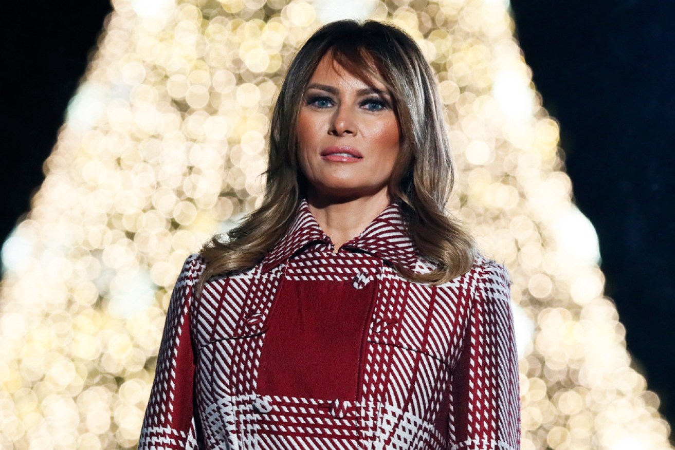 A new book claims Melania Trump held off joining her husband in Washington when he become President, to reach a new financial agreement.