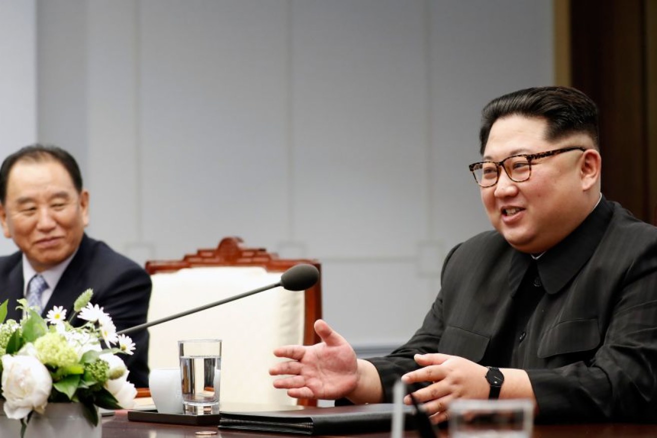North Korea's leader Kim Yong Col (left) was said to be North Korean leader Kim Jon Un's right-hand man. 