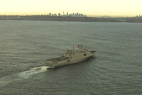 Chinese warships dock at Sydney&#8217;s Garden Island