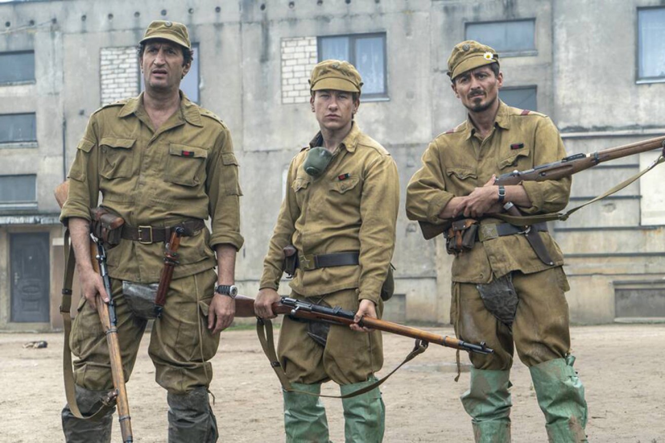 Fares Fares, Alexej Manvelov and Barry Keoghan in <i>Chernobyl</i>, IMDb's highest ever rated show.