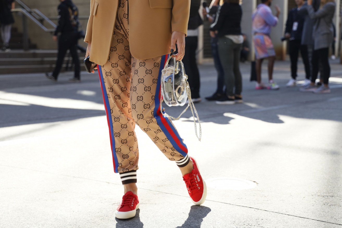 Are trackies any better if they're Gucci? Photo: Getty