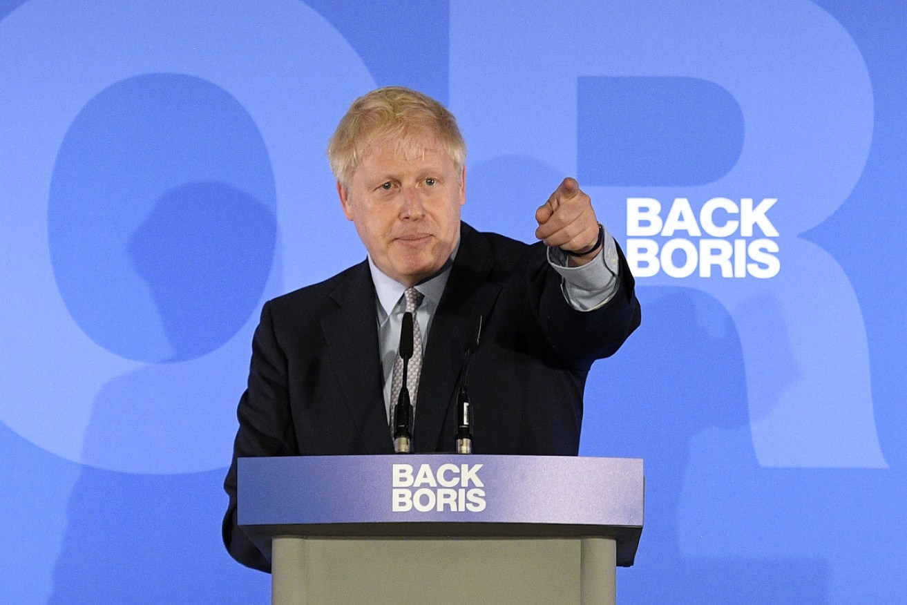 Conservative Party favourite Boris Johnson launches his bid for the leadership.