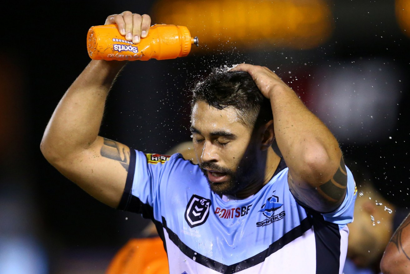 The Sharks' Shaun Johnson is one of a growing number of injuries in season 2019. 