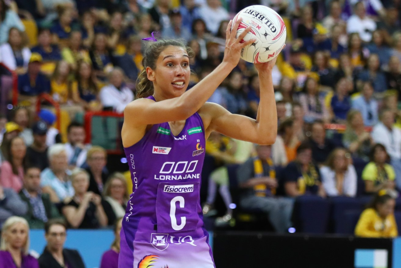 Role model" Jemma Mi Mi is the only Indigenous player in Super Netball. 
