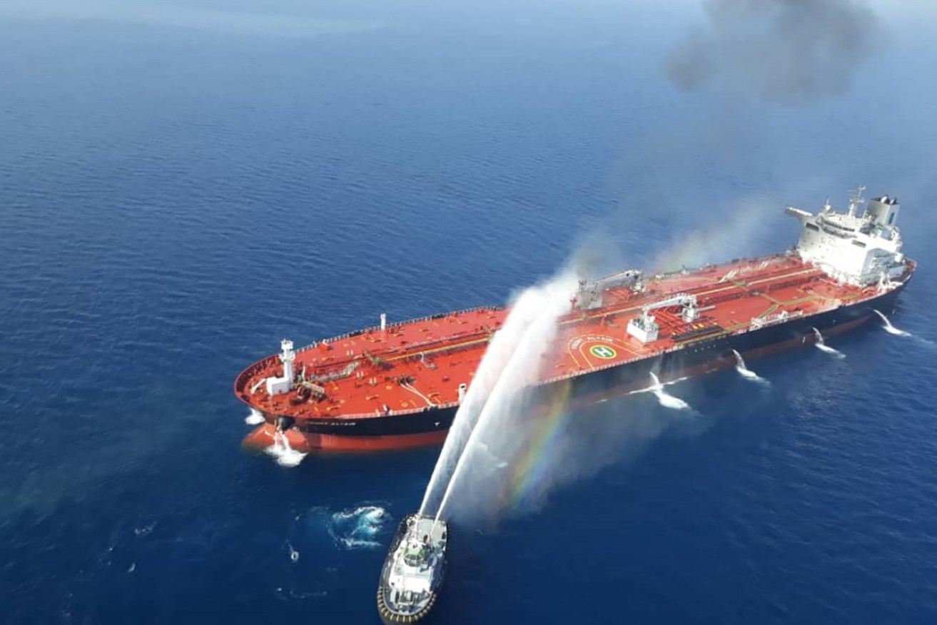 Iran says it is being made a scapegoat for the oil tanker explosions. <i>Photo: Getty</i>
