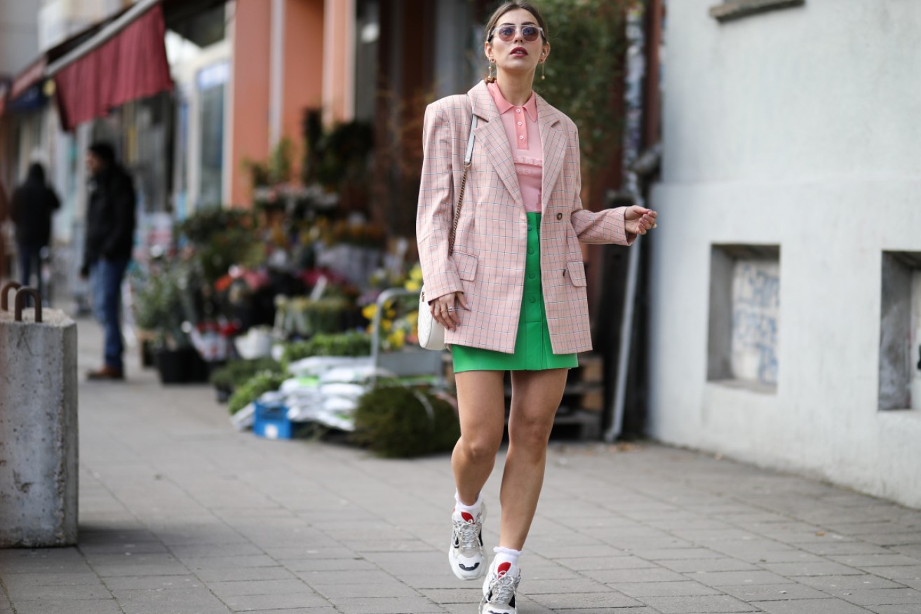 Mini skirts and blazers were born in the 80s – and they should stay there.