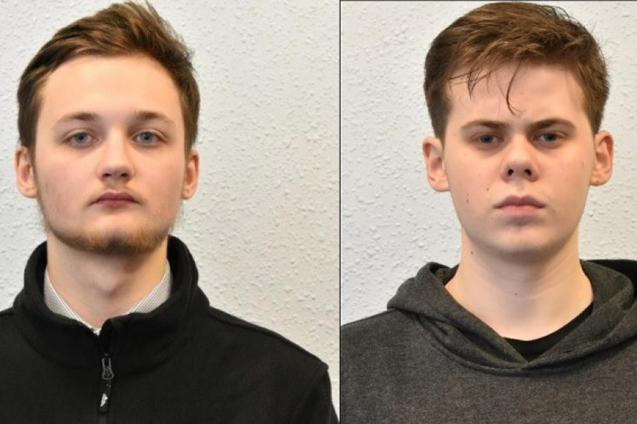 Michal Szewczuk (left) and Oskar Dunn-Koczorowsk (right) have been jailed for racist threats to Britain's Prince Harry.