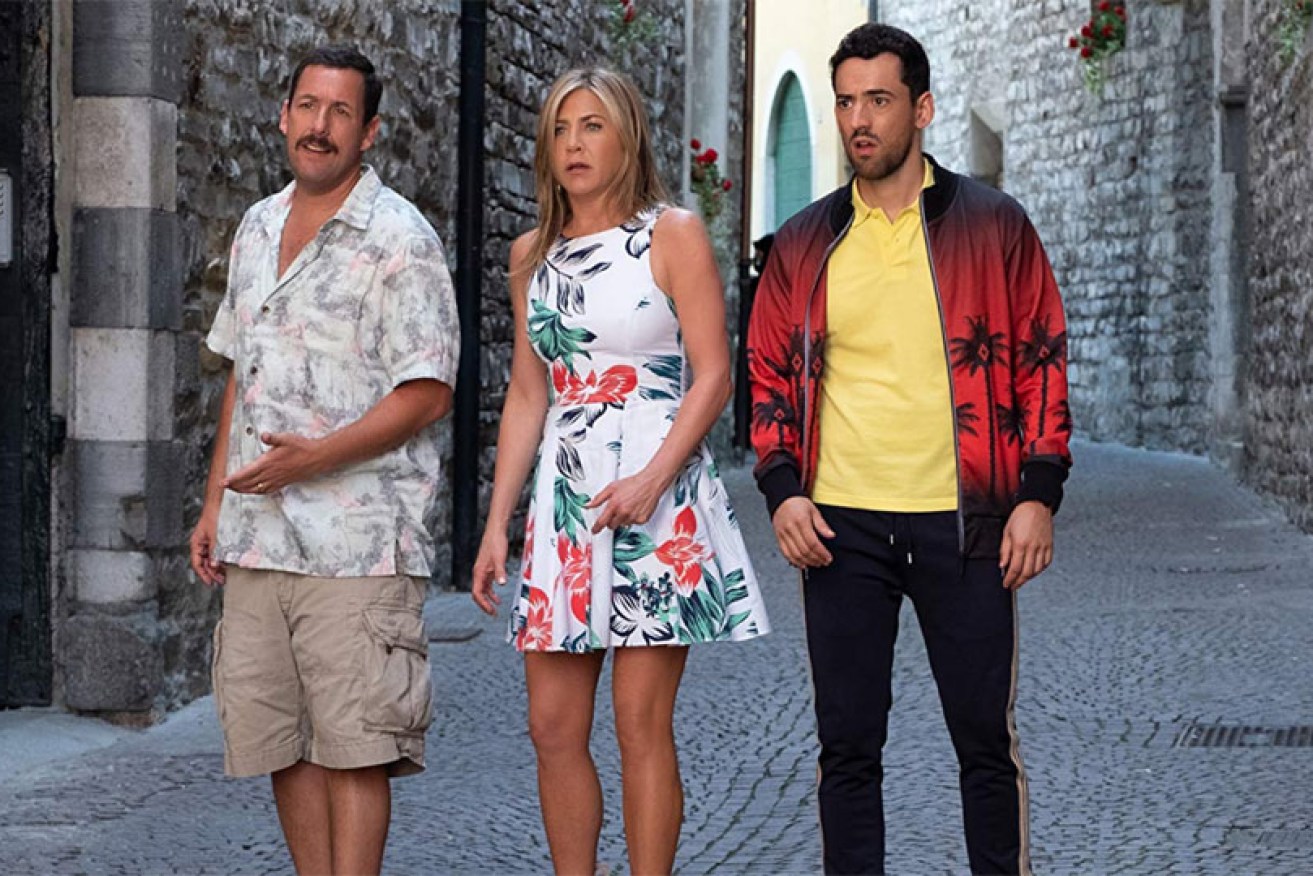 Adam Sandler, Jennifer Aniston and Luis Gerardo Méndez are as surprised by <i>Murder Mystery</i> as everyone else.