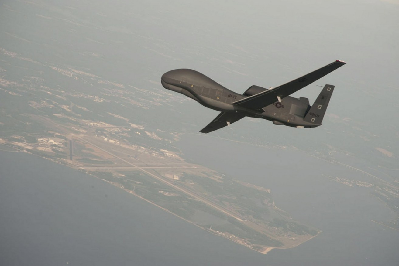 The Triton unmanned aircraft is designed to fly surveillance missions up to 24-hours at high altitudes. 