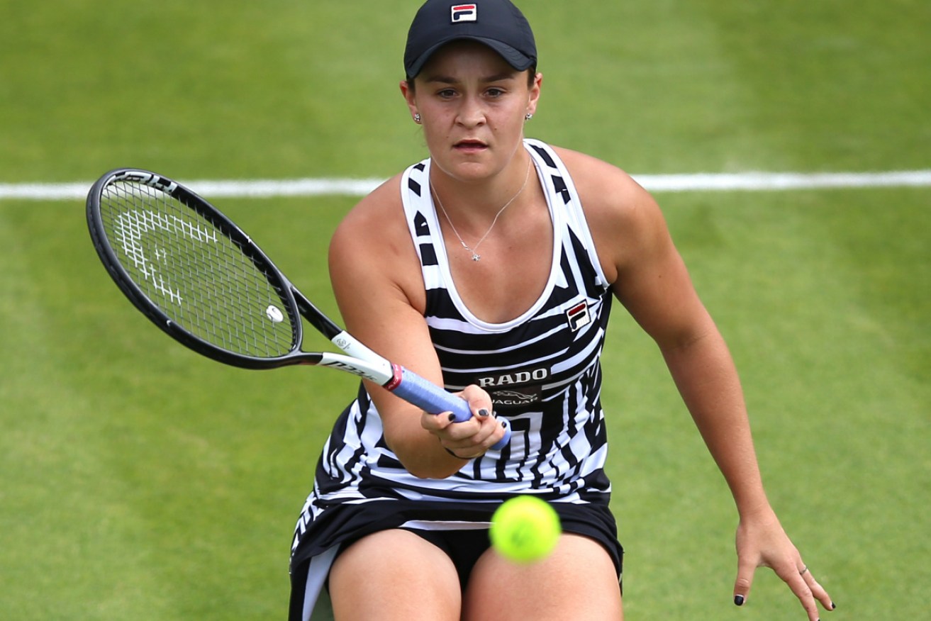 Barty says the journey she's on 'has been incredible' after only seeking to 'crack the top 10'. 