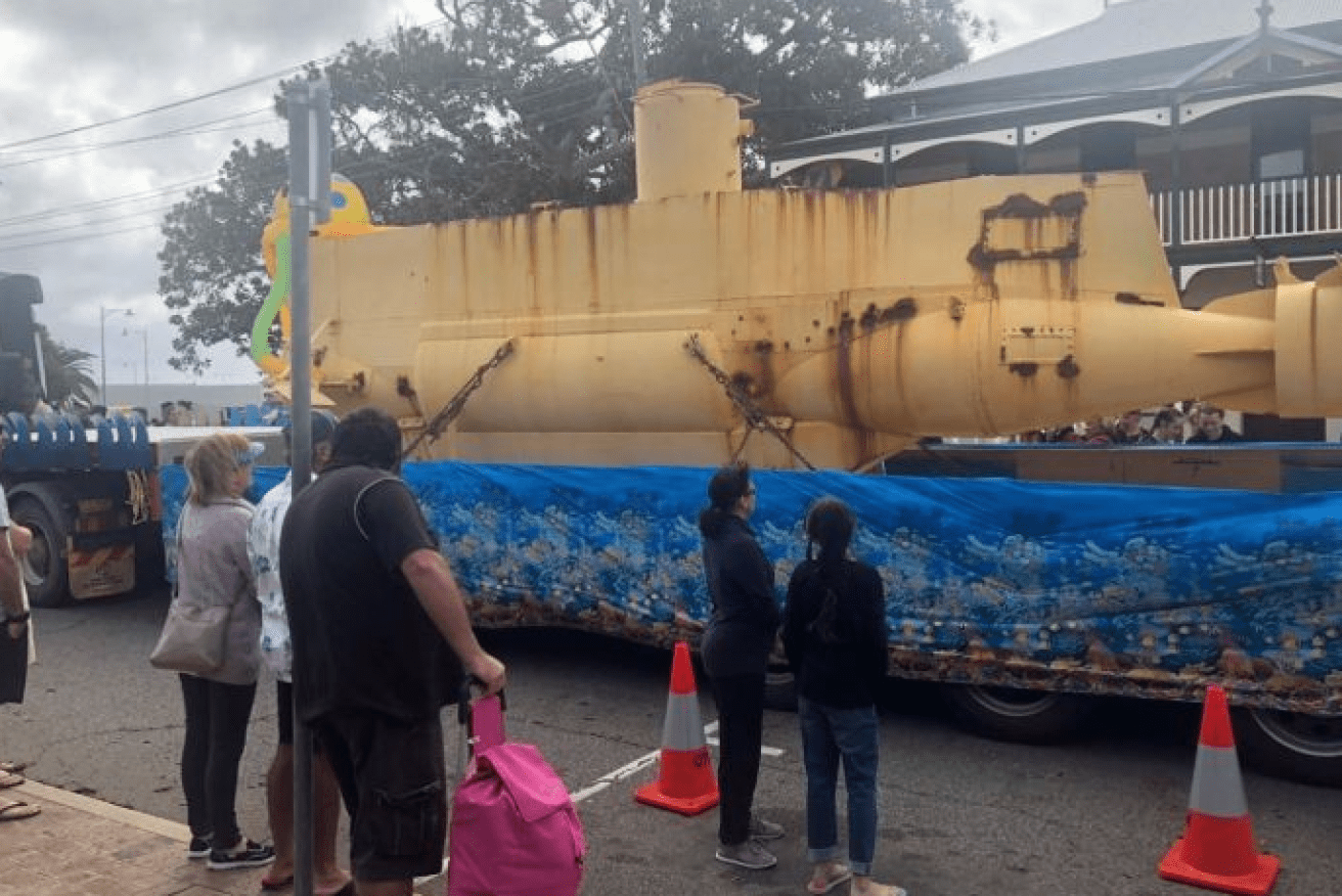 It's a rusting wreck these days, but Geraldton residents still enjoy seeing it displayed in local parades.