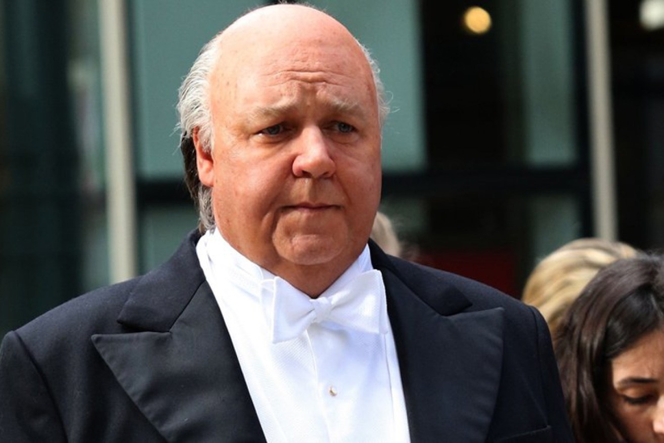 Russell Crowe (as Roger Ailes in <i>The Loudest Voice</i>) plays a "very complicated bloke."