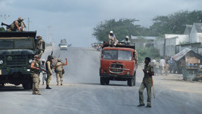 Somalia was the first conflict Australia went to after Vietnam. Photo: Getty