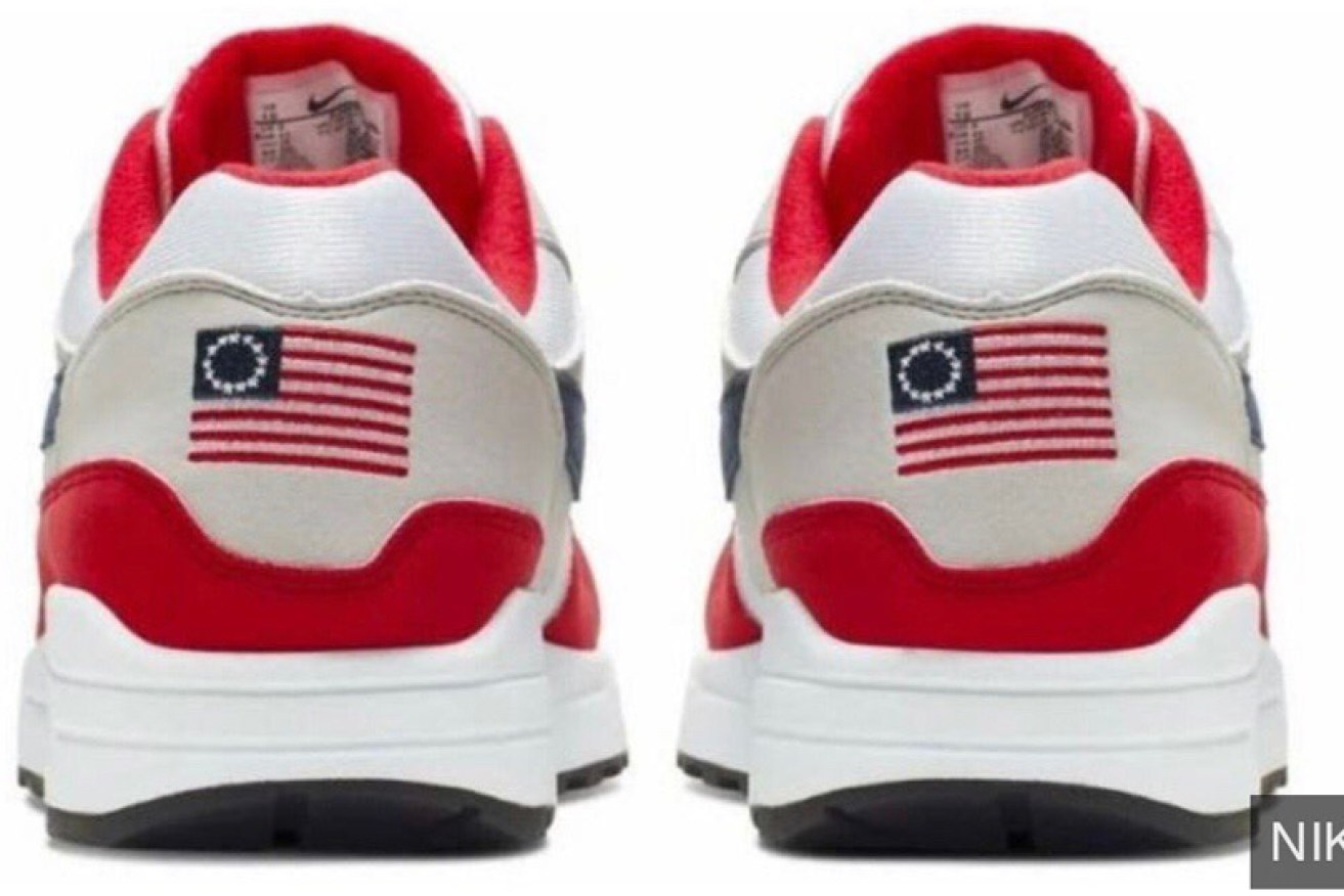 Nike has withdrawn its Betsy Ross runners after complaints they are offensive.