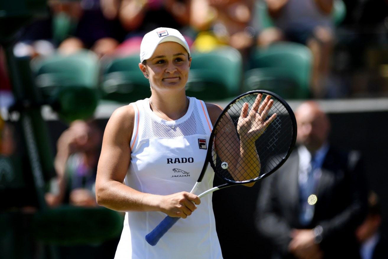 Ash Barty will take her rightful place as world No.1 on centre court.