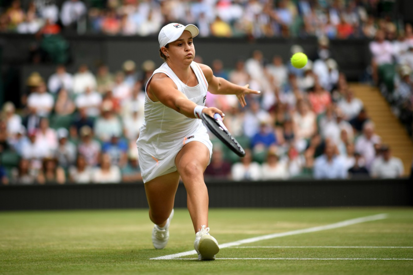 Looking for her weakness: Craig O'Shannessy is hoping to make Ash Barty sweat. 