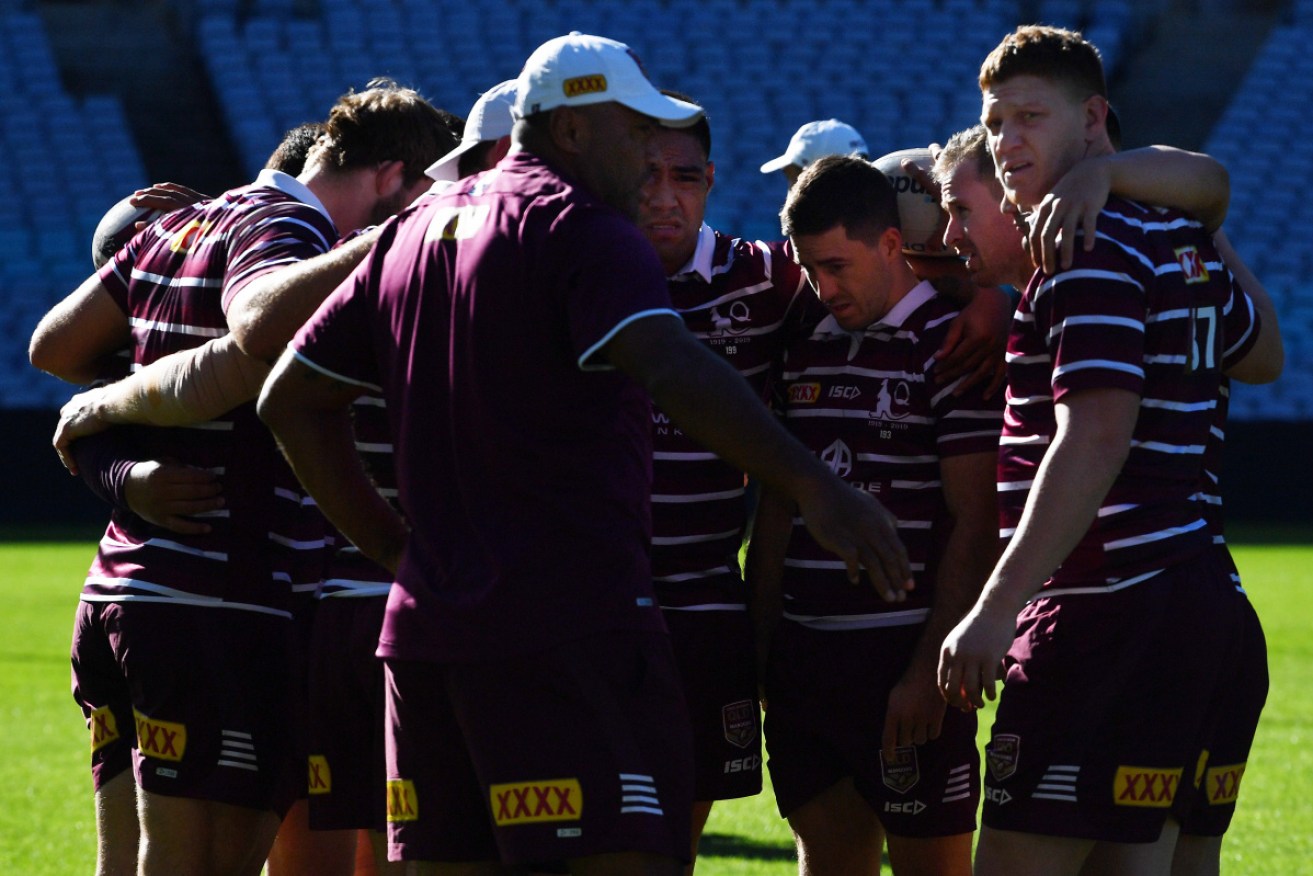 The Qld Maroons are up against the wall in the Origin decider against a confident NSW team. 