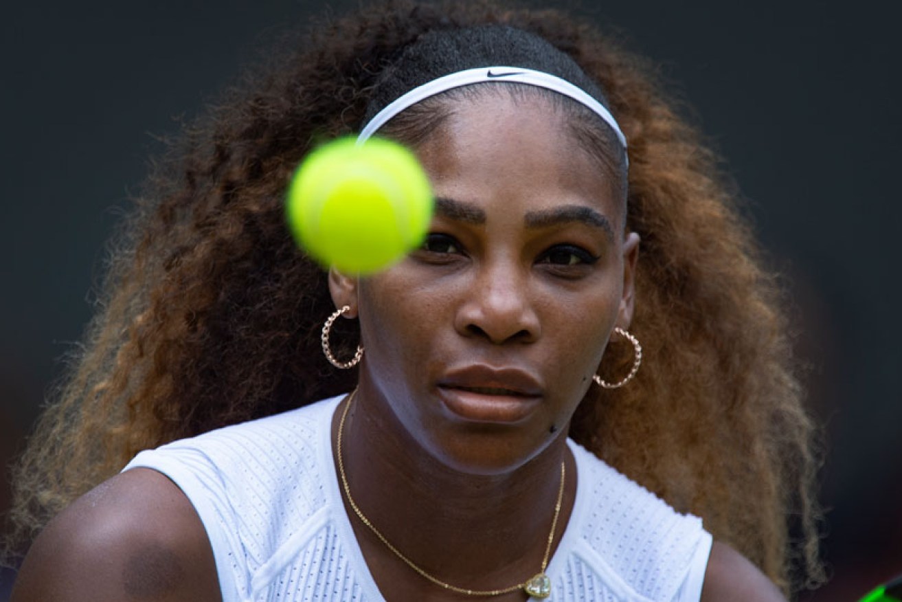 Serena WIlliams' essay went live online while she was on court at WImbledon on July 9.