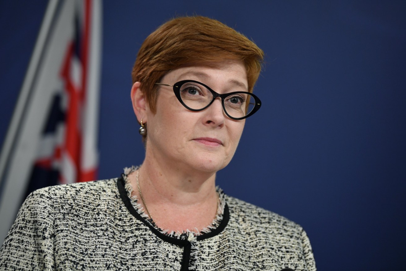 Marise Payne says holding an independent inquiry would be unprecedented. Photo: AAP