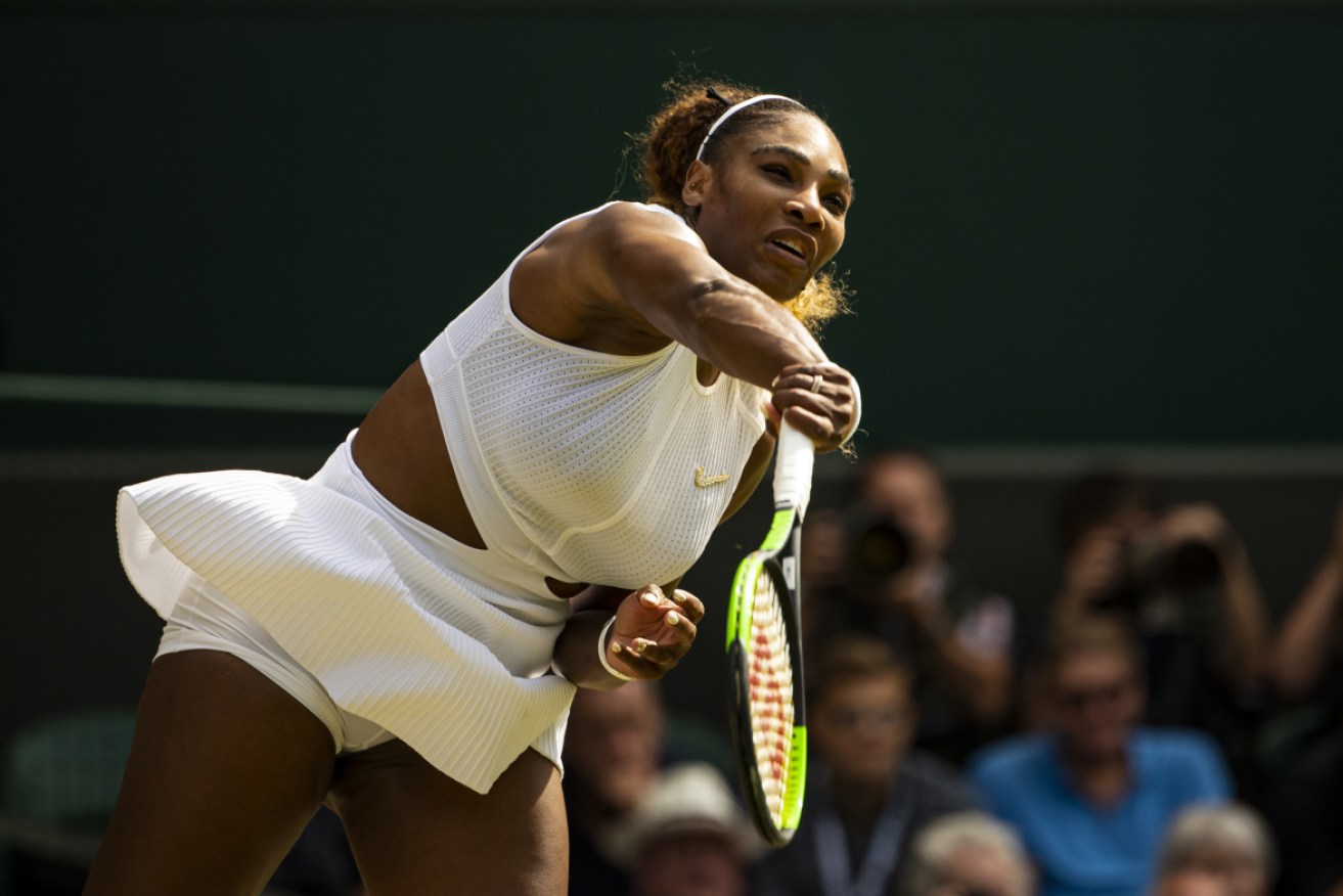 Williams is one win away from matching Margaret Court's 24 grand slams singles titles after reaching her 11th Wimbledon final.
