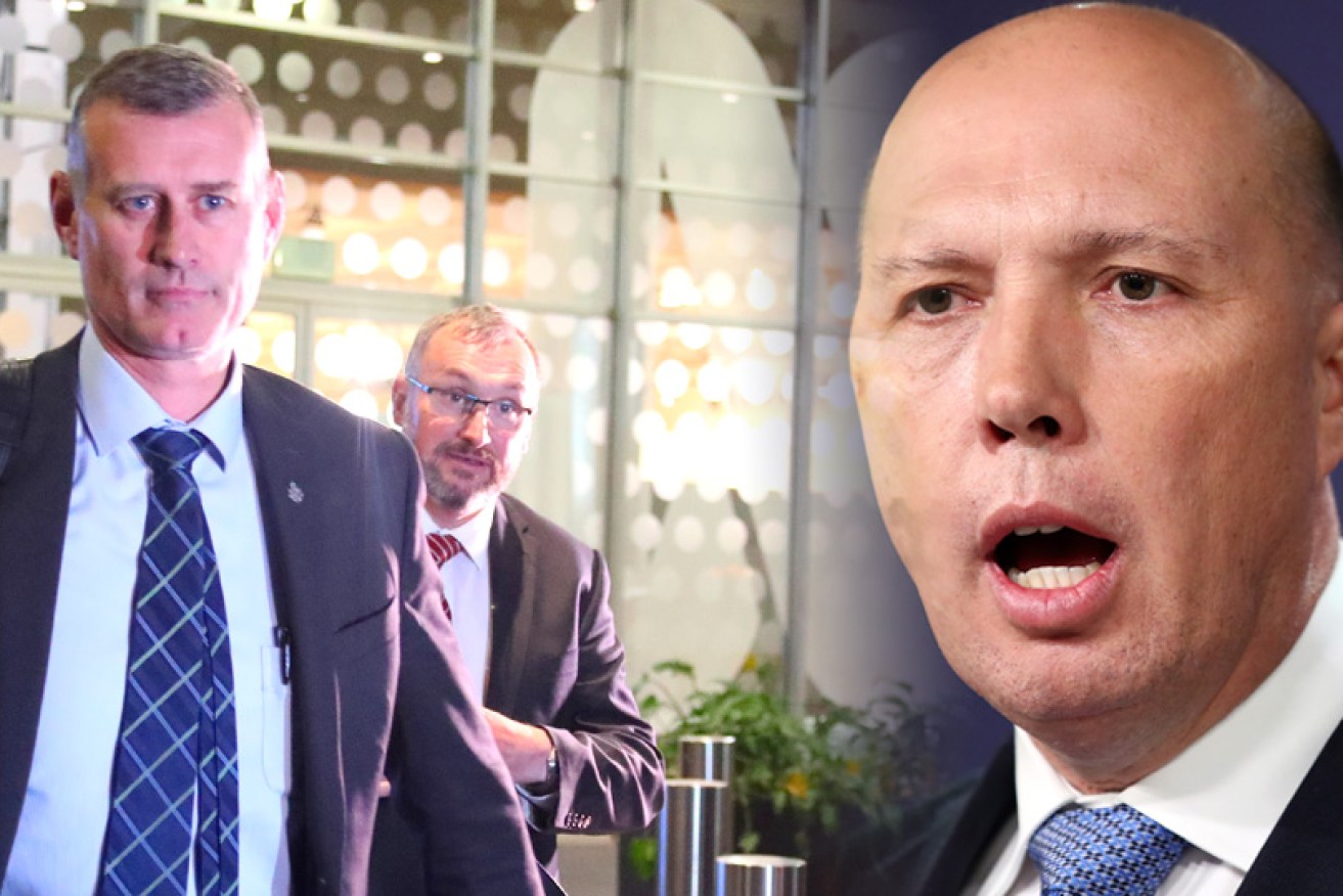 Peter Dutton says journalists who receive top secret documents have committed a crime.