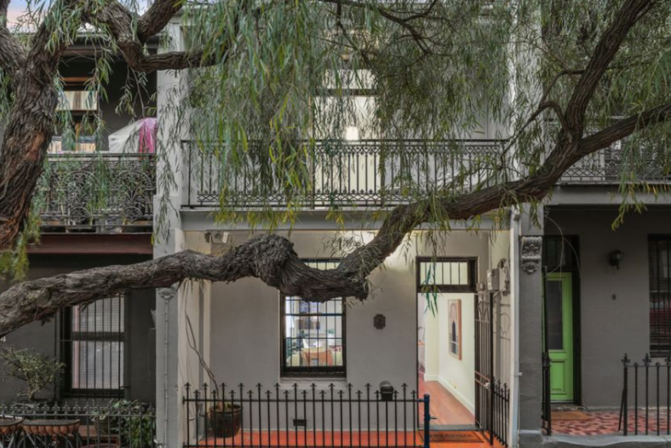 This Sydney terrace sold for $1.21 million – well below the $1.45 million hoped for.