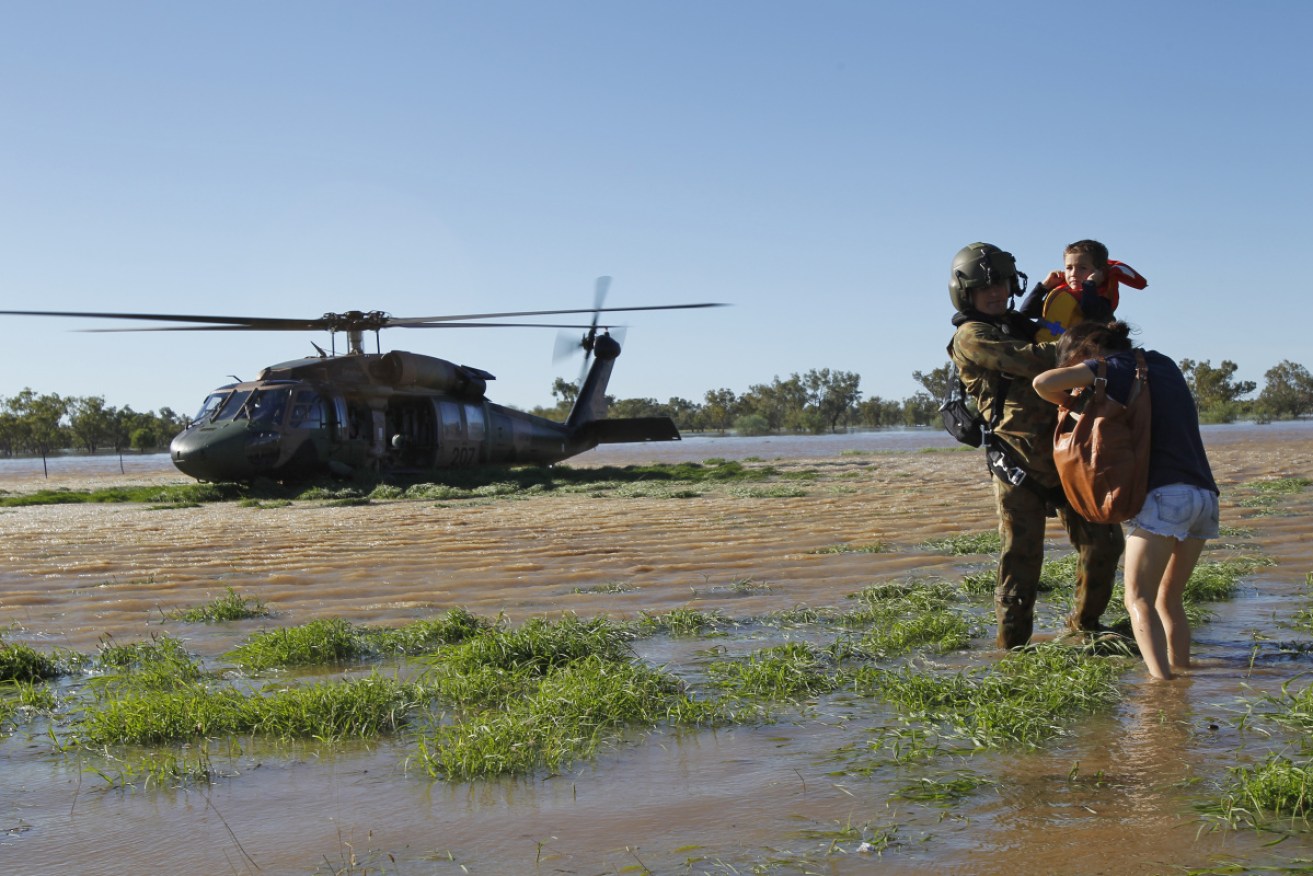 The ADF has warned that climate change could bring an influx of refugees to Australia.