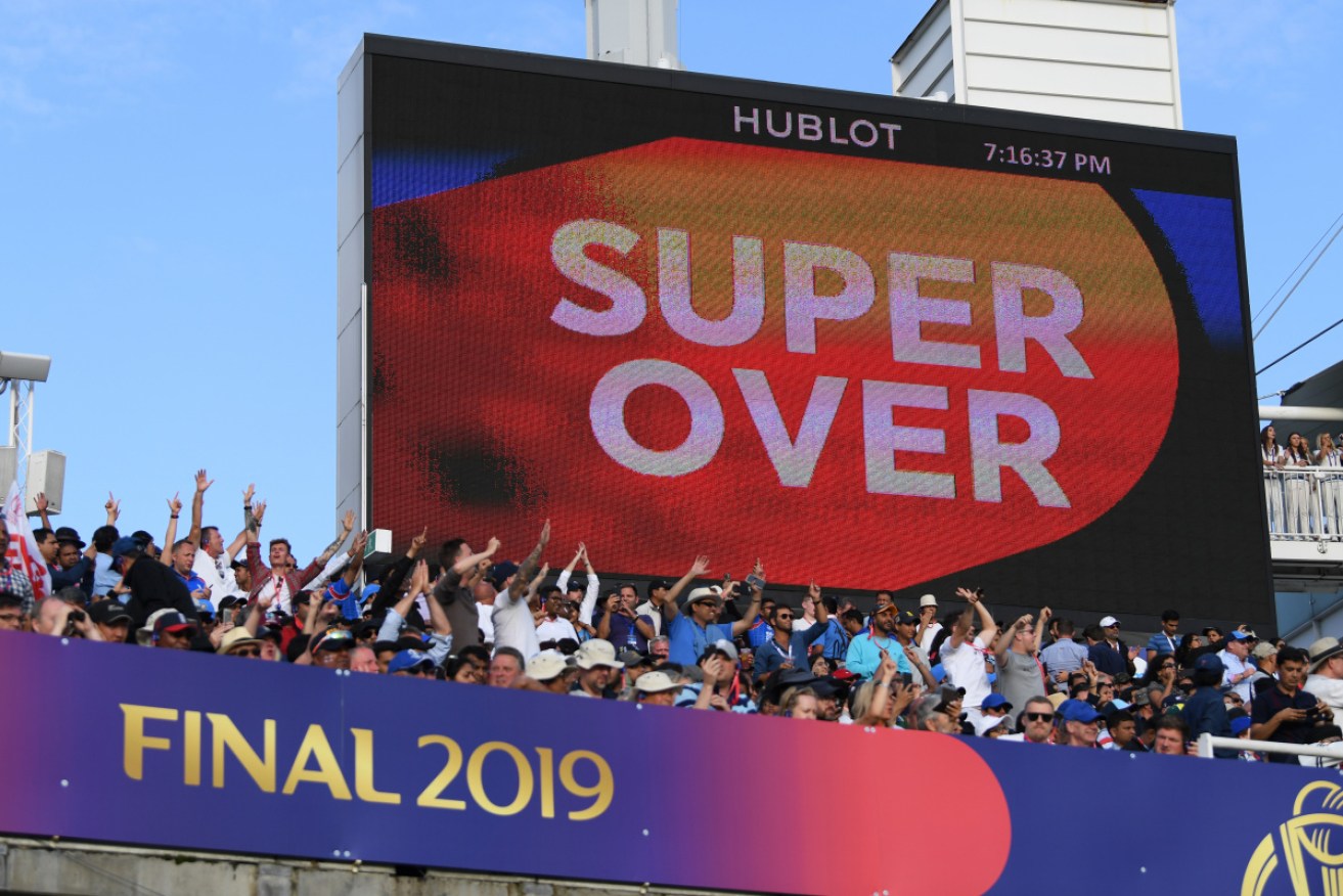 The super over has been hailed in England after that nation's World Cup win. 