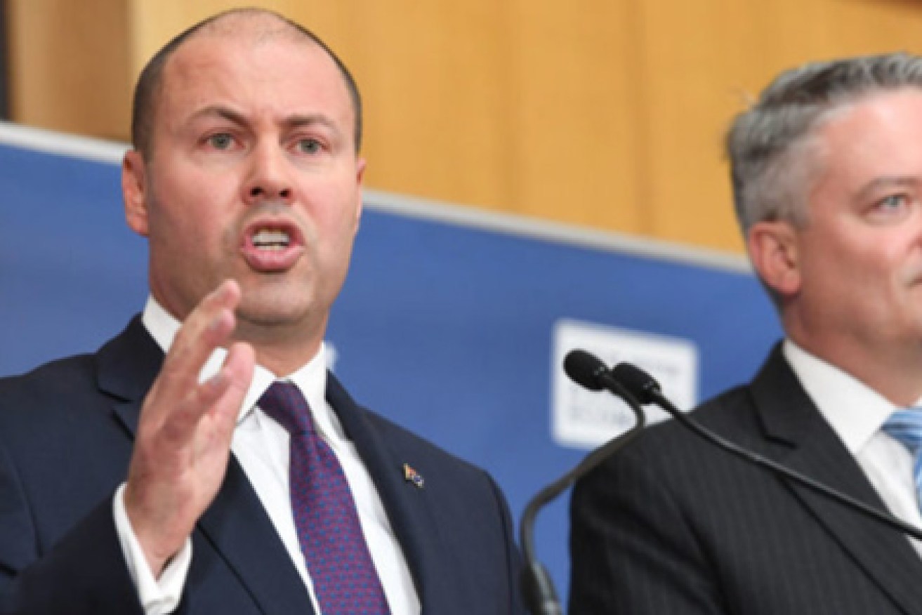 Josh Frydenberg and Mathias Cormann announced the surplus just before the unemployment figures came out.