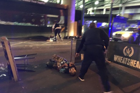 Footage shows unarmed police, bakers try to halt London Bridge terrorists